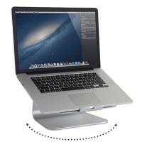 Rain Design mStand 360 - Notebook-Ständer - Anodized Silver (10036)