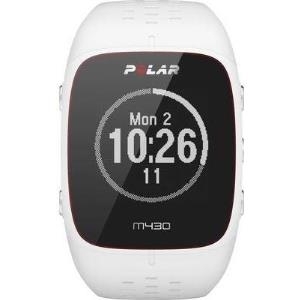 Polar GPS-Pulsuhr mit integriertem Sensor M430 weiss Bluetooth Weiß (90064407)
