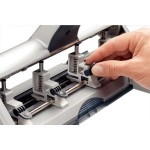 LEITZ Lochsegment für Mehrfachlocher AKTO 5114, silber Lochdurchmesser: 8 mm, mit Klipp-System (5124-00-00)