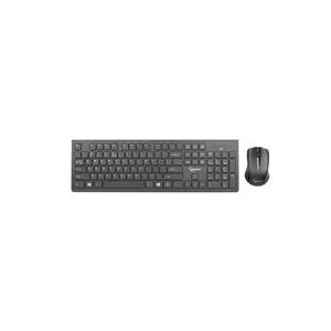 Gembird KBS-WCH-01 - Tastatur-und-Maus-Set - drahtlos - 2,4 GHz - US - Schwarz (KBS-WCH-01)