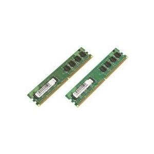 MicroMemory - DDR2 - 2 GB: 2 x 1 GB - DIMM 240-PIN - 533 MHz / PC2-4200 - ungepuffert - non-ECC - für Apple Power Mac G5 Dual, G5 Quad