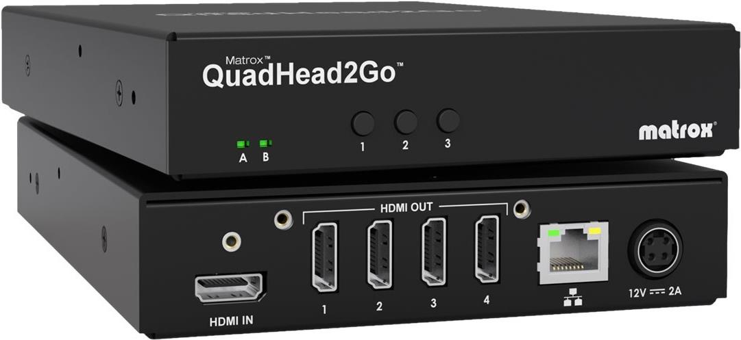 Matrox QuadHead2Go Q155 Multi-Monitor Controller Appliance / Q2G-H4K