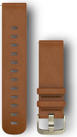 Garmin Quick Release Band - Uhrarmband - Small/Medium - hellbraun - für vívoactive 3, vívomove HR Premium, HR Sport