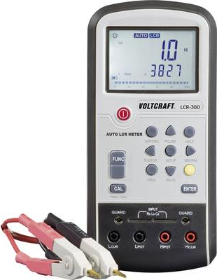 Voltcraft Komponententester digital LCR-300 CAT I Anzeige (Counts): 20000 (LCR-300)