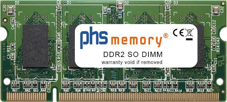 PHS-memory 1GB RAM Speicher für HP G6061EA DDR2 SO DIMM (SP150246)