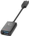 HP - USB-Adapter - USB Typ A (W) bis USB-C (M) - USB 3.0 - 14.08 cm - für HP 340S G7, Elite Slice G2, Elite x2, EliteBook x360, ZBook 15 G6, 17 G6