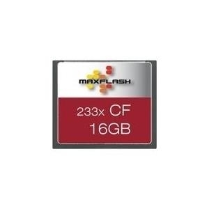 MAXFLASH - Flash-Speicherkarte - 16 GB - 233x - CompactFlash