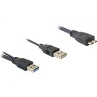 Delock Kabel USB 3.0 Tipo A Connettore USB Tipo A Connettore USB 3.0 Tipo Micro-B