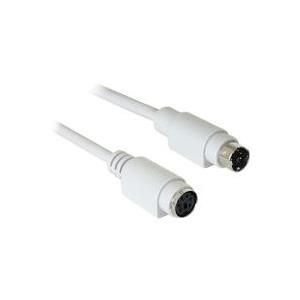Digital Data Communications 118072 5m 6-p Mini-DIN 6-p Mini-DIN Weiß PS/2-Kabel (84072)