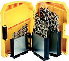 DeWALT CASSETTA - Bohrer - Bohrerbit-Set - Legierter Stahl - Hochgeschwindigkeitsstahl (HSS) - 29 Stück(e) - 1 - 1.5 - 2 - 2.5 - 3 - 3.2 - 3.3 - 3.5 - 4 - 4.2 - 4.5 - 4.8 - 5 - 5.5 - 6 - 6.5 - 7 - 7.5 - 8 - 8.5 - 9 - 9.5 - 10,... (DT4957-QZ)