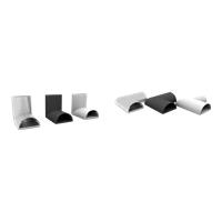 HAGOR L&C-Adapter Set - Montagekomponente (Kabelkanal) - Kunststoff - weiß