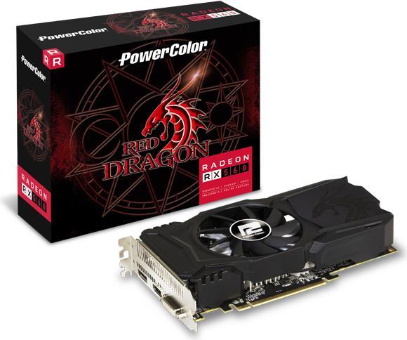 PowerColor Red Dragon Radeon RX 560 - Grafikkarten - Radeon RX 560 - 2 GB GDDR5 - PCIe 3.0 - DVI, HDMI, DisplayPort (AXRX560 2GBD5-DHAV2) PowerColor Red Dragon Radeon RX 560 - Grafikkarten - Radeon RX 560 - 2 GB GDDR5 - PCIe 3.0 - DVI, HDMI, DisplayPort (AXRX560 2GBD5-DHAV2)