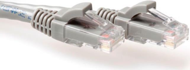 ACT 0.25m Cat6a UTP cavo di rete Grigio 025 m U/UTP (UTP)