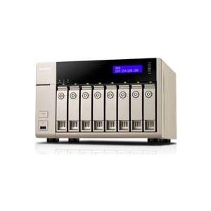 QNAP TVS-863 Turbo NAS - NAS-Server - SATA 6Gb/s - RAID 0, 1, 5, 6, 10, 5 Hot Spare, 6 Hot Spare, 10-Hot-Spare - Gigabit Ethernet - iSCSI (TVS-863-4G)