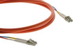 Kramer Electronics 2 LC - 50m Glasfaserkabel Orange (94-0501164)