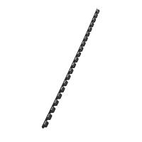 Esselte Leitz ComBIND - 6 mm - 32cm - 21 Ringe - A4 (210 x 297 mm) - 25 Blätter - Schwarz - 100 Stck. Bindekamm aus Kunststoff (35040)