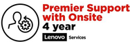 Lenovo On-Site + Premier Support - Serviceerweiterung - Arbeitszeit und Ersatzteile - 4 Jahre - Vor-Ort - Reaktionszeit: am nächsten Arbeitstag - für ThinkStation P300, P310, P320, P330, P330 (2nd Gen)