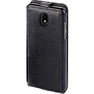 Hama Flap Case Smart Case - Essential - Flip-Hülle für Mobiltelefon - Leder - Schwarz - für Samsung Galaxy J7 (2017)