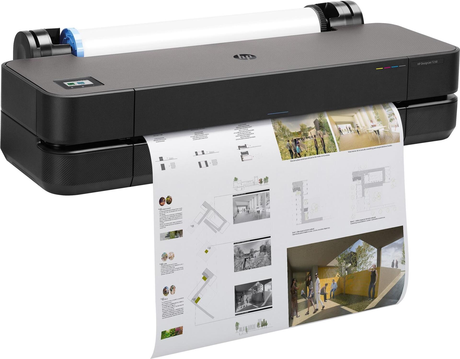 HP DESIGNJET T230 PRINTER 61CM 24IN