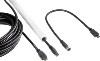 Renkforce DisplayPort Anschlusskabel [1x DisplayPort Stecker - 1x DisplayPort Stecker] 15 m Schwarz (RF-3387440)