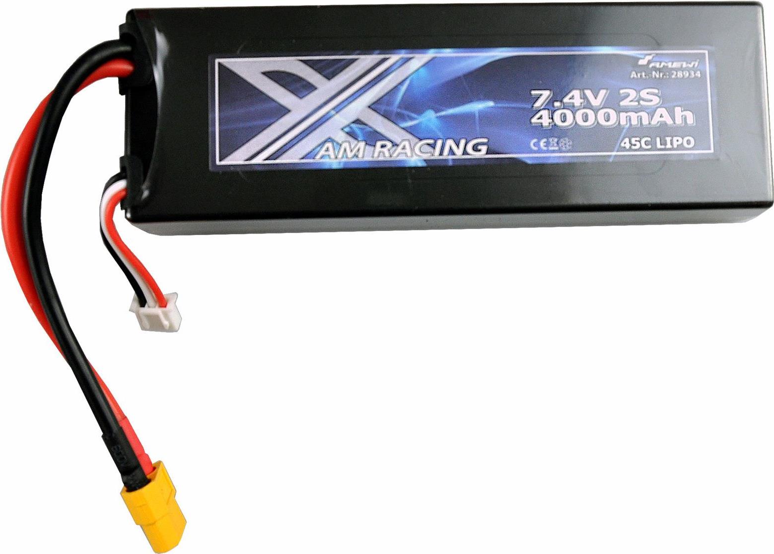 Amewi LiPo Akku 2S 74V 4000mAh 45C Ha