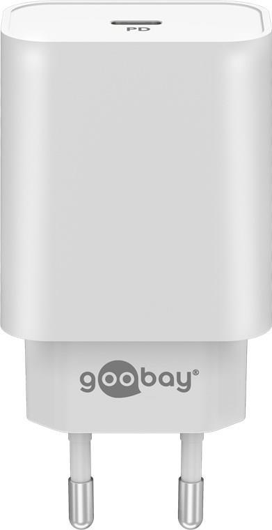 Goobay 61754 Caricabatterie per dispositivi mobili Bianco Interno (Goobay PD USB-C Fast Charger 45W - White)