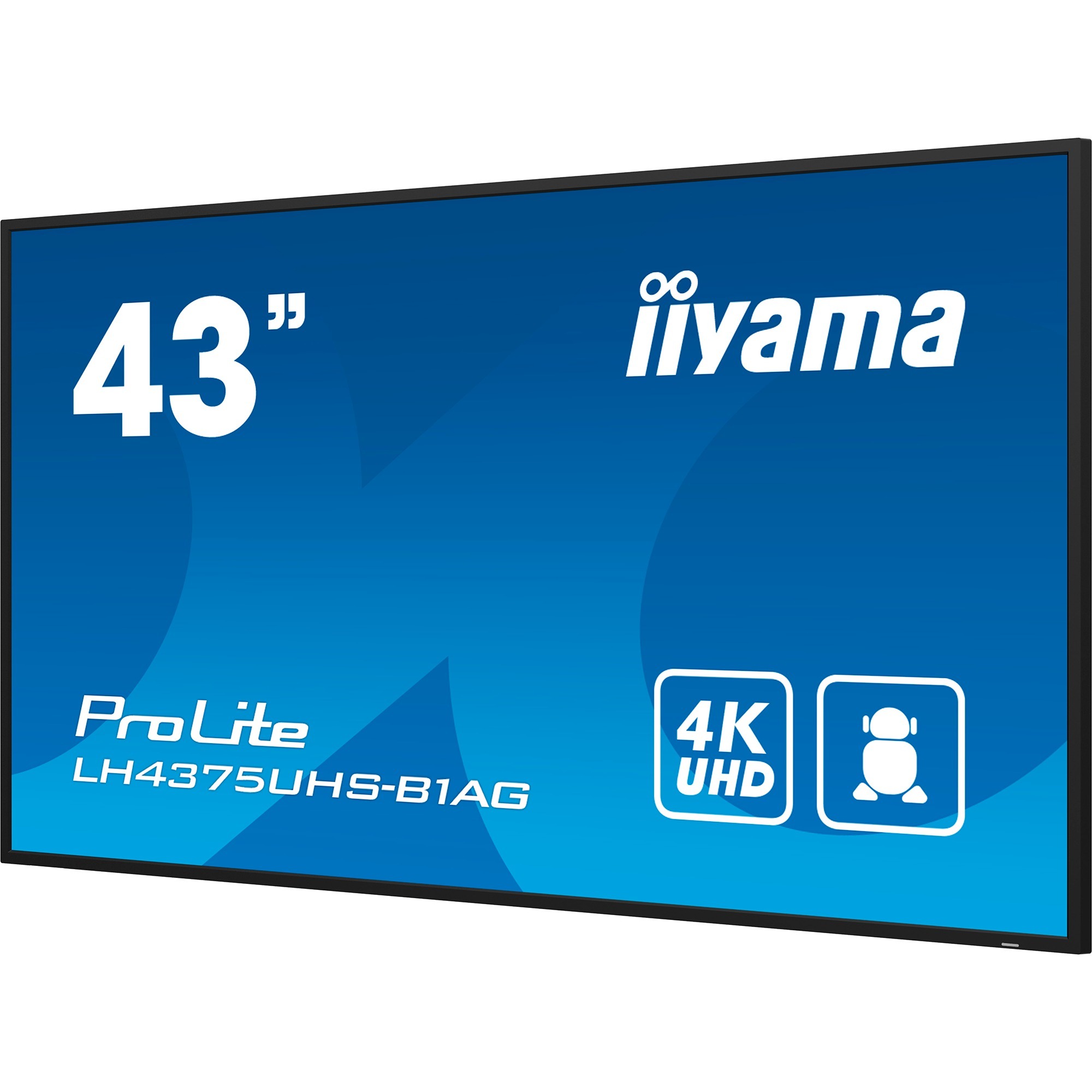 iiyama PROLITE LE4341S-B2 Digital Signage Flachbildschirm 108 cm (42.5") LCD 350 cd/m² Full HD Schwarz 18/7 (LE4341S-B2)