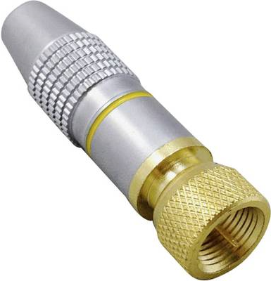TRU COMPONENTS F-Stecker Kabel-Durchmesser: 7.20 mm (TC-2510525)