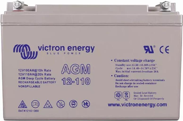 Victron Energy AGM-Batterie Victron Energy 110Ah 12V (BAT412101085)