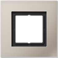 JUNG LSP 981 ES. Produktfarbe: Schwarz, Grau, Material: Edelstahl. Breite: 115 mm, Höhe: 115 mm (LSP981ES)