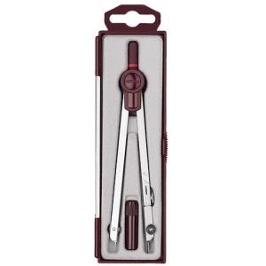 rotring Universalzirkel Centro, Länge: 140 mm inkl. Minendose mit Ersatznadel, Radiuseinstellung (R529117)