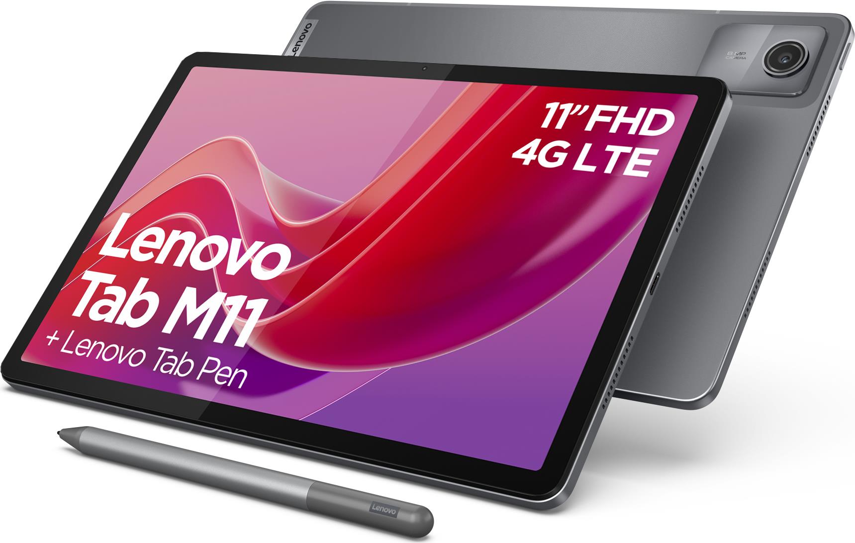 Lenovo Tab M11 4G Mediatek LTE 128 GB 279 cm (11") 4 GB Wi-Fi 5 (802.11ac) Android 13 Grigio ()