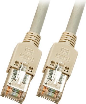 RJ45 Patchkabel 2x Hirose Daetwyler UNINET4P 1,0 Meter Grau (K8701.1)