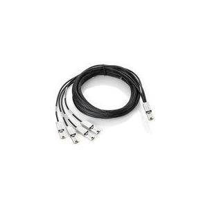 Overland Tandberg - Angeschlossenes externes SCSI (SAS)-Kabel (seriell) - 4-Lane - 4x Shielded Mini MultiLane SAS (SFF-8088), 26-polig - 4x Shielded Mini MultiLane SAS (SFF-8088), 26-polig - 2 m (1019777)