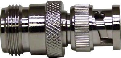 TRU COMPONENTS N-Adapter N-Buchse - BNC-Stecker 1 St. (252670)