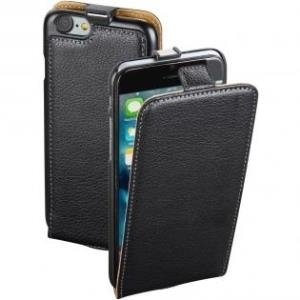 Hama Essential Smart Case - Flip-Hülle für Mobiltelefon - Leder - Schwarz - für Apple iPhone 7 (00177800)
