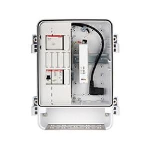 AXIS T98A19-VE - Wandschrank (230 V) - weiß - für AXIS P5414-E, P5415-E (5505-441)
