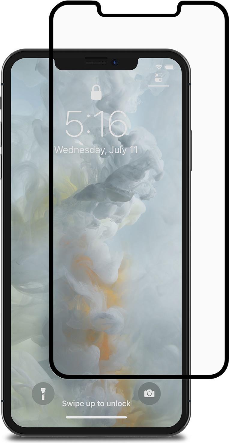 Moshi IonGlass - Klare Bildschirmschutzfolie - Apple - iPhone XS Max - Kratzresistent - Schwarz - Transparent - 1 Stück(e) (99MO115002)