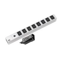 Bachmann - Verlängerungsschnur (Rack - einbaufähig) - Ausgangsbuchsen: 8 (IEC 60320) - 1U - 48.3 cm (19)