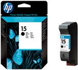 HP 15 - 25 ml - Schwarz - Original - Tintenpatrone - für Deskjet 38XX, 940, Digital Copier 310, Fax 1230, Officejet 5110, v40, psc 500, 750, 950