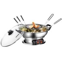 UNOLD 48746 - Fondue-Topf - rostfreier Edelstahl (48746)