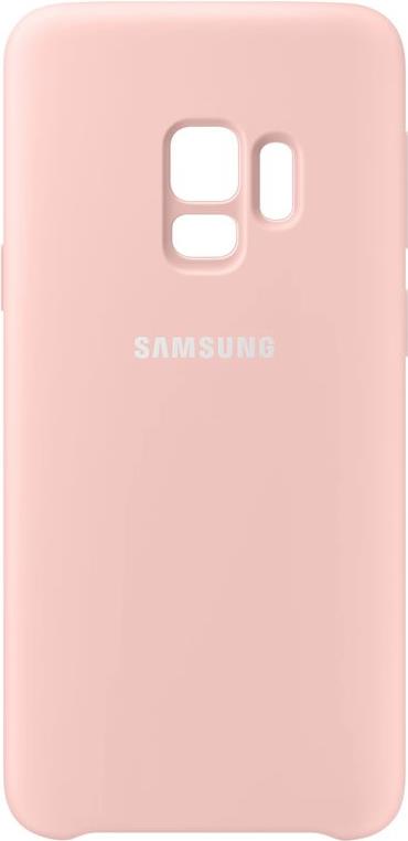 Samsung Silicone Cover EF-PG960 - Hintere Abdeckung für Mobiltelefon - Silikon - pink - für Galaxy S9 (EF-PG960TPEGWW)