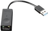 Lenovo ThinkPad USB 3.0 Ethernet adapter - Netzwerkadapter - USB 3.0 - Gigabit Ethernet - FRU - für ThinkPad L440, L540, S540, S540 Touch, T440, T540, W540, X131e Chromebook, X240