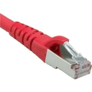 ROLINE - Patch-Kabel - RJ-45 (M) - RJ-45 (M) - 15 m - SFTP, PiMF - CAT 6a - gepresst, verseilt, glatt, halogenfrei - Rot, RAL 3031 (21.15.1928)
