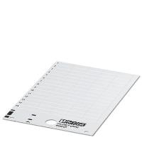 Phoenix Contact US-EMLP (15X5) - Kunststoffschild Etiketten je Blatt: 189 US-EMLP (15X5) Weiß Inhalt: 10 Bogen (0828790)