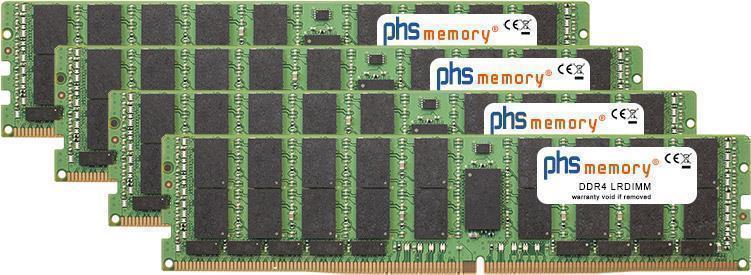 PHS-memory 256GB (4x64GB) Kit RAM Speicher passend für Fujitsu SPARC M12-1 DDR4 LRDIMM 2400MHz PC4-2400T-L (SP396356)