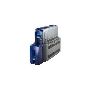 Datacard SD460 - Plastikkartendrucker - Farbe - Duplex - Thermosublimation/thermisches Harz - CR-80 Card (85,6 x 54 mm) - 300 dpi bis zu 200 Karten/Stunde (Farbe) - Kapazität: 100 Karten - USB2.0, LAN (507428-003)