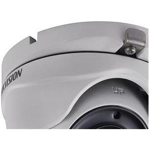 Hikvision Turbo HD EXIR Turret Camera DS-2CE56F1T-ITM - CCTV-Kamera - Kuppel - Außenbereich - wetterfest - Farbe (Tag&Nacht) - 3 MP - 1920 x 1536 - M12-Anschluss - feste Brennweite - AHD - DC 12 V (DS-2CE56F1T-ITM(2.8mm))