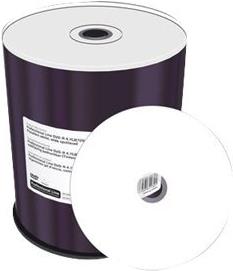 MediaRange DVD-R 4,7 GB 120 min 16x 100 cakebox inkjet bianco