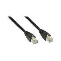 Wentronic Goobay CAT 5e Patchkabel, U/UTP, Schwarz, 15 m - CCA Kupfergemisch (68646)